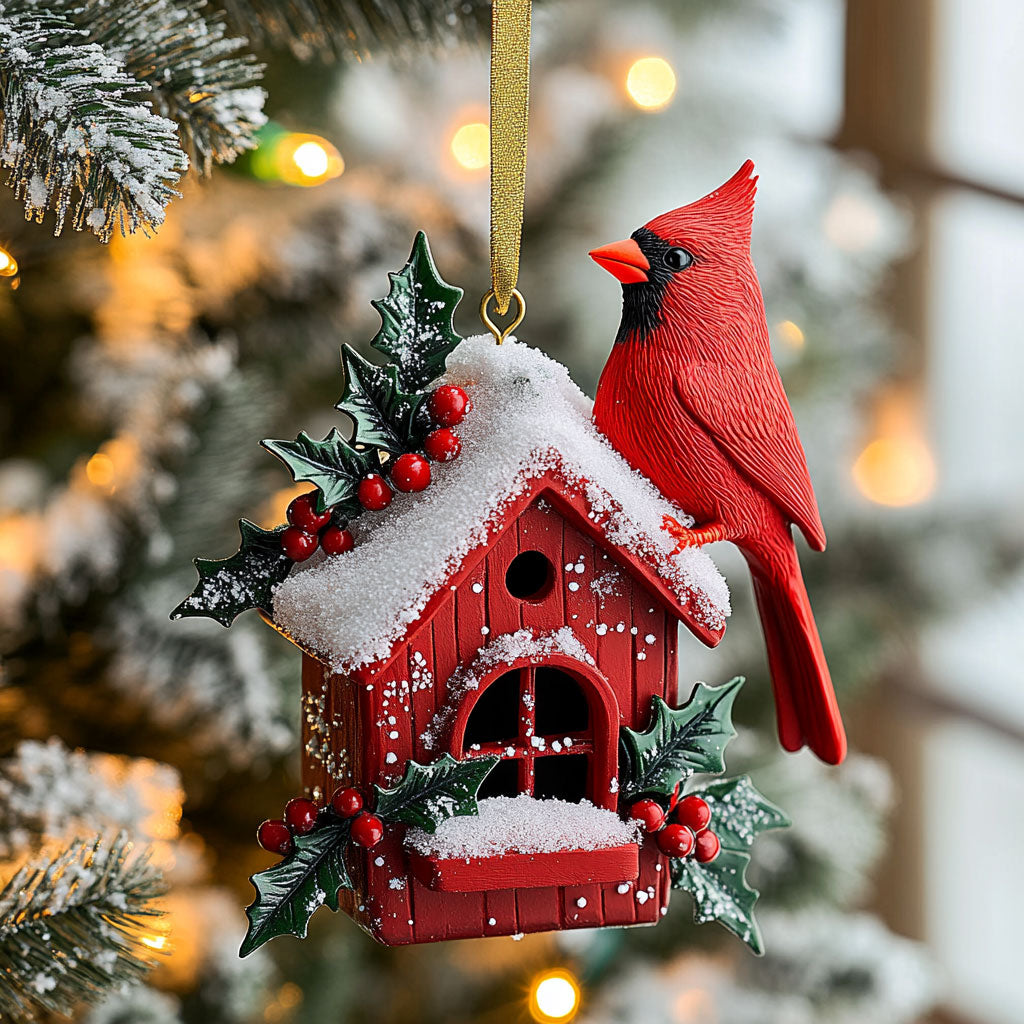 Winter Home Cardinal WN2110108CL Christmas Ornament