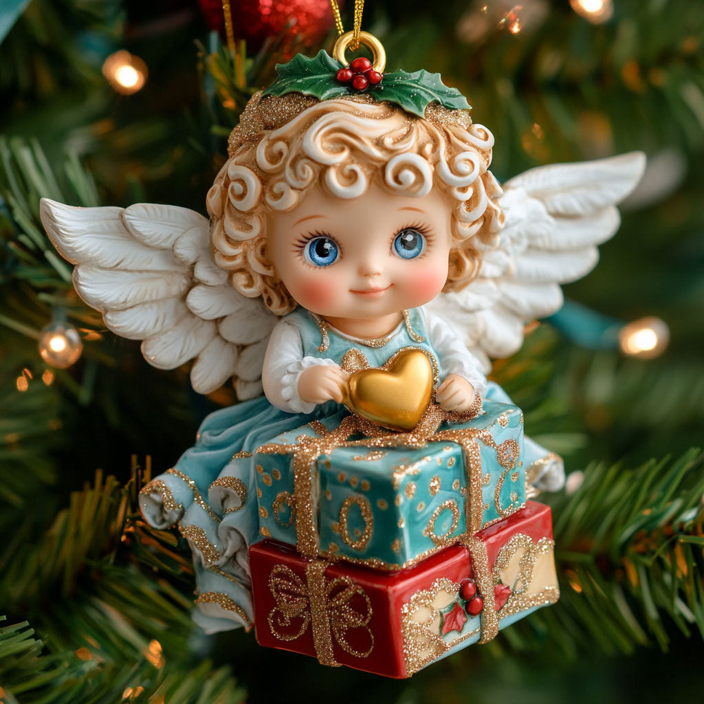 Lovely Angel CW2411115CL Christmas Ornament