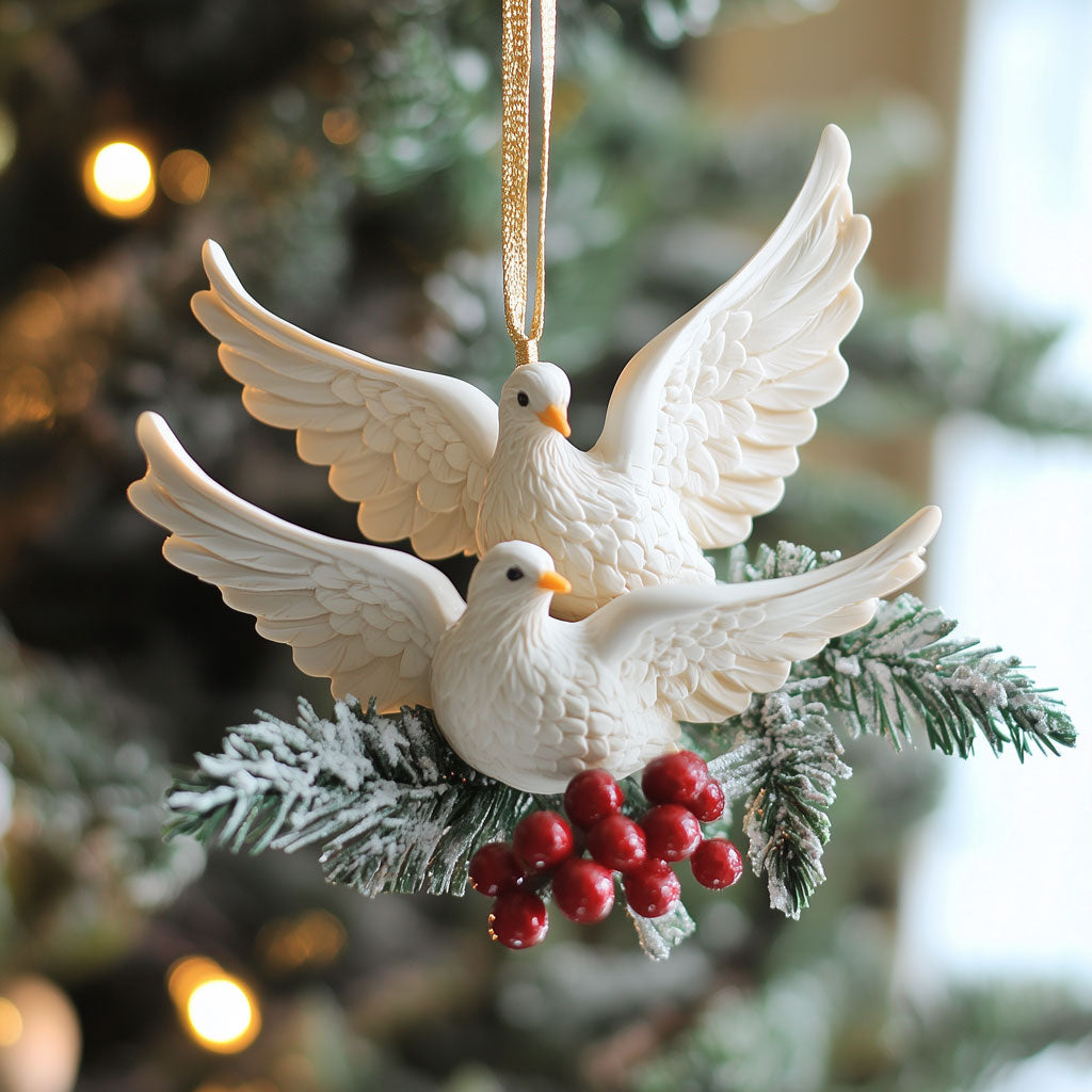 Turtle Dove of Friendship XK1710014CL Christmas Ornament