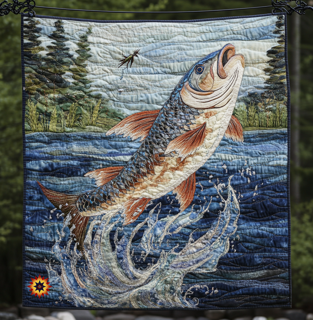 Fishing Time WU1312017CL Quilt