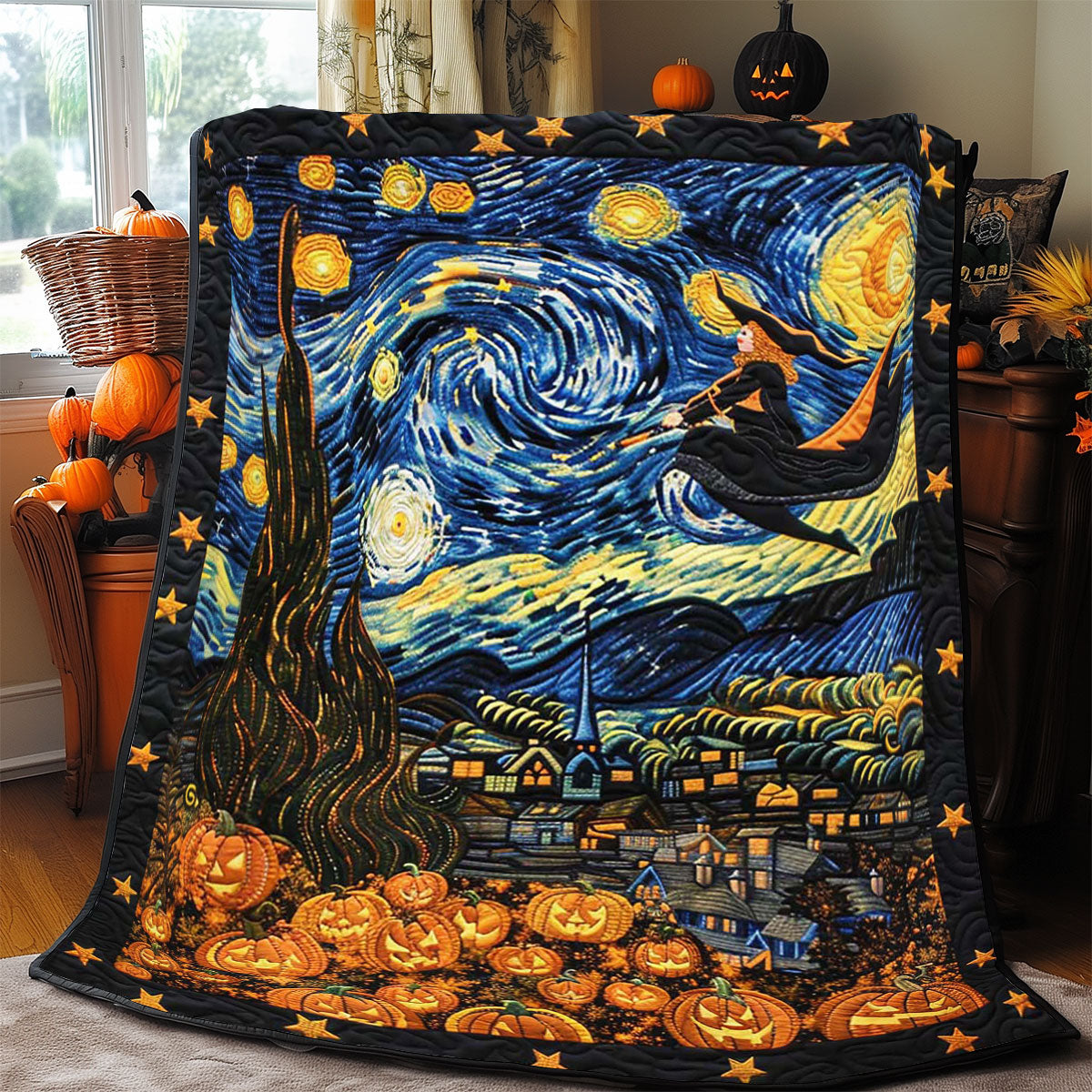 Halloween Witch WJ2108017CL Quilt
