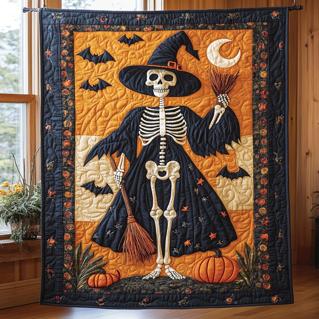 Haunted Broom CP0908053CL Quilt