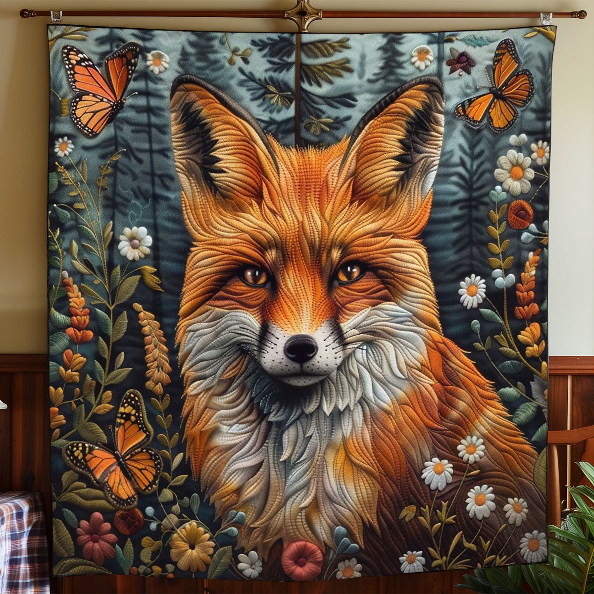 Fox Tales WO1508013CL Quilt
