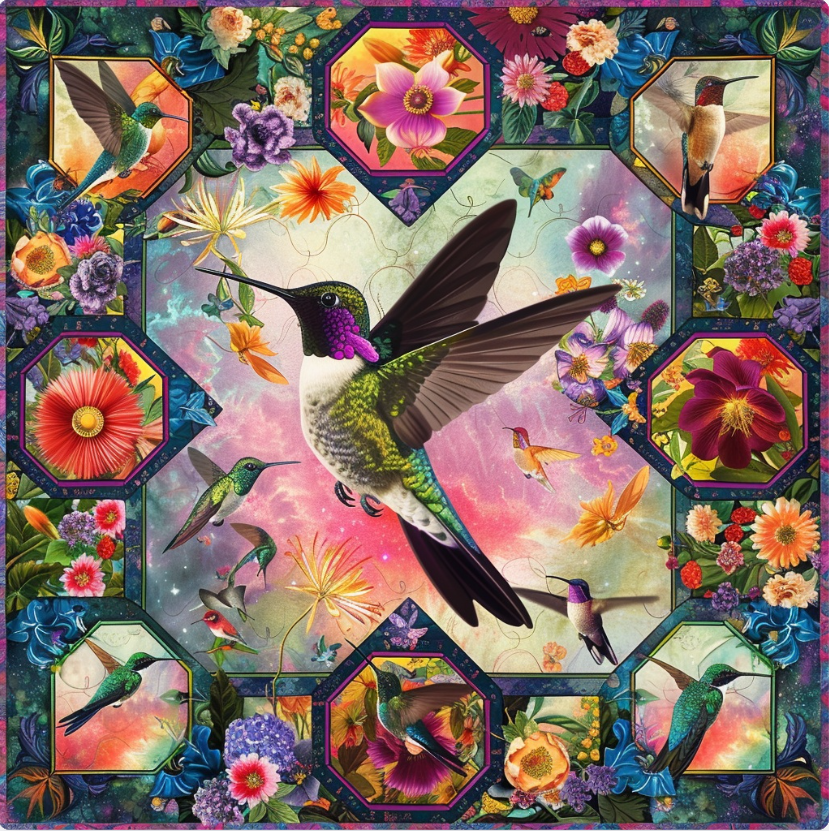 Hummingbird WJ0306006CL Quilt