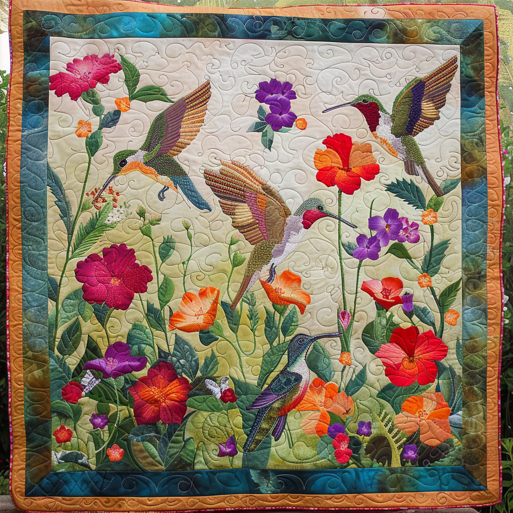 Hummingbird XR0506007CL Quilt
