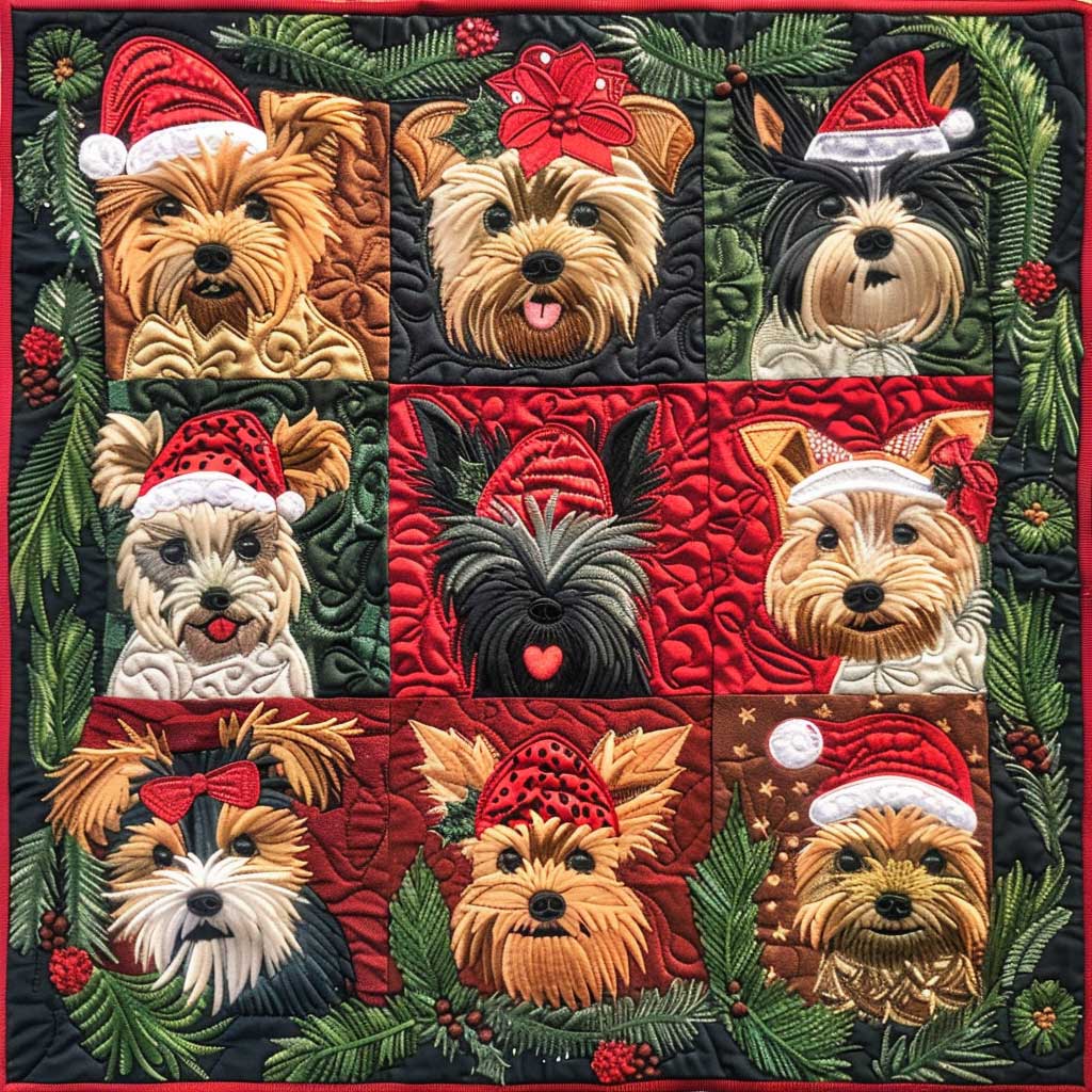 Joyful Christmas Yorkshire XR1508030CL Quilt