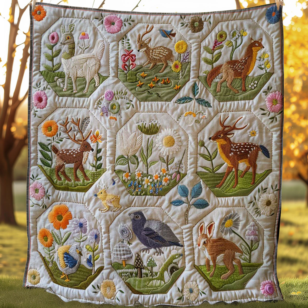 Animal WJ1506001CL Quilt