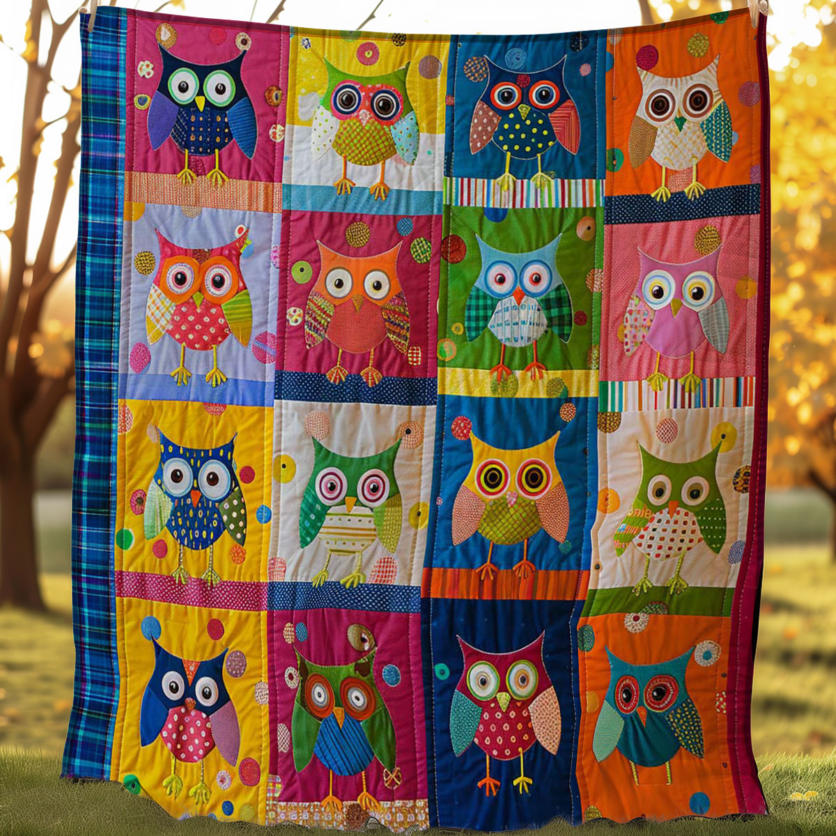 Baby Owl WJ2406001CL Quilt