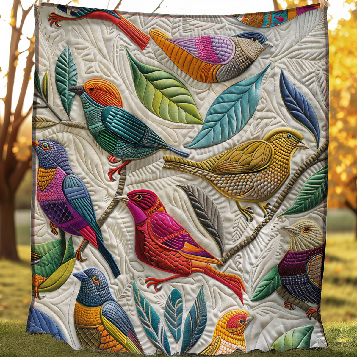 Birds WJ1206001CL Quilt