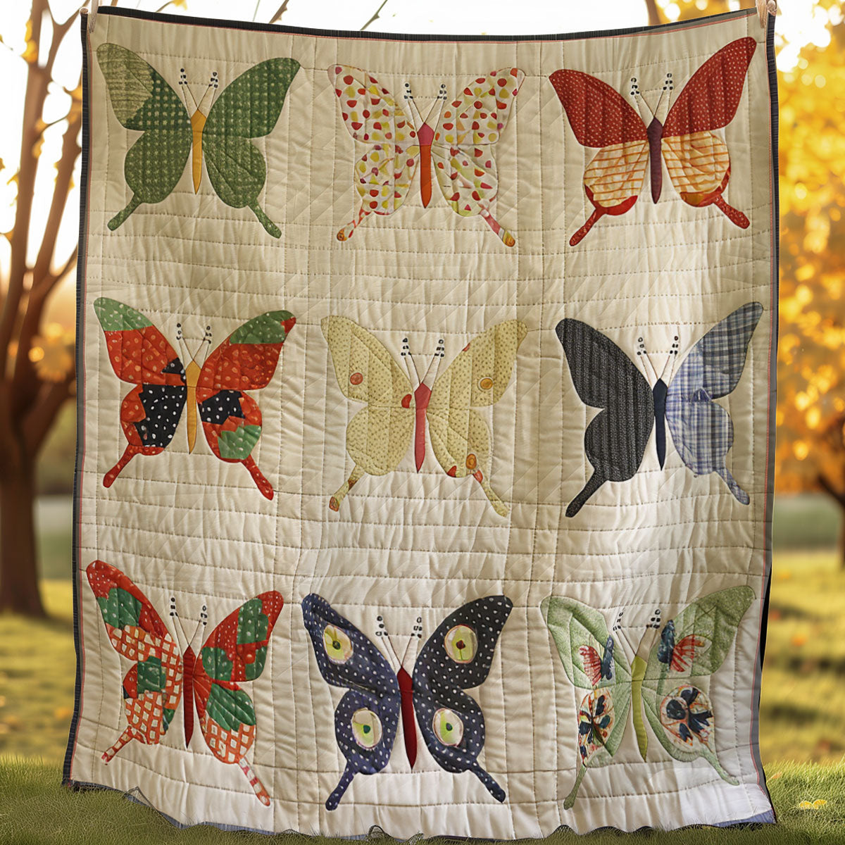 Butterflies WJ1106002CL Quilt