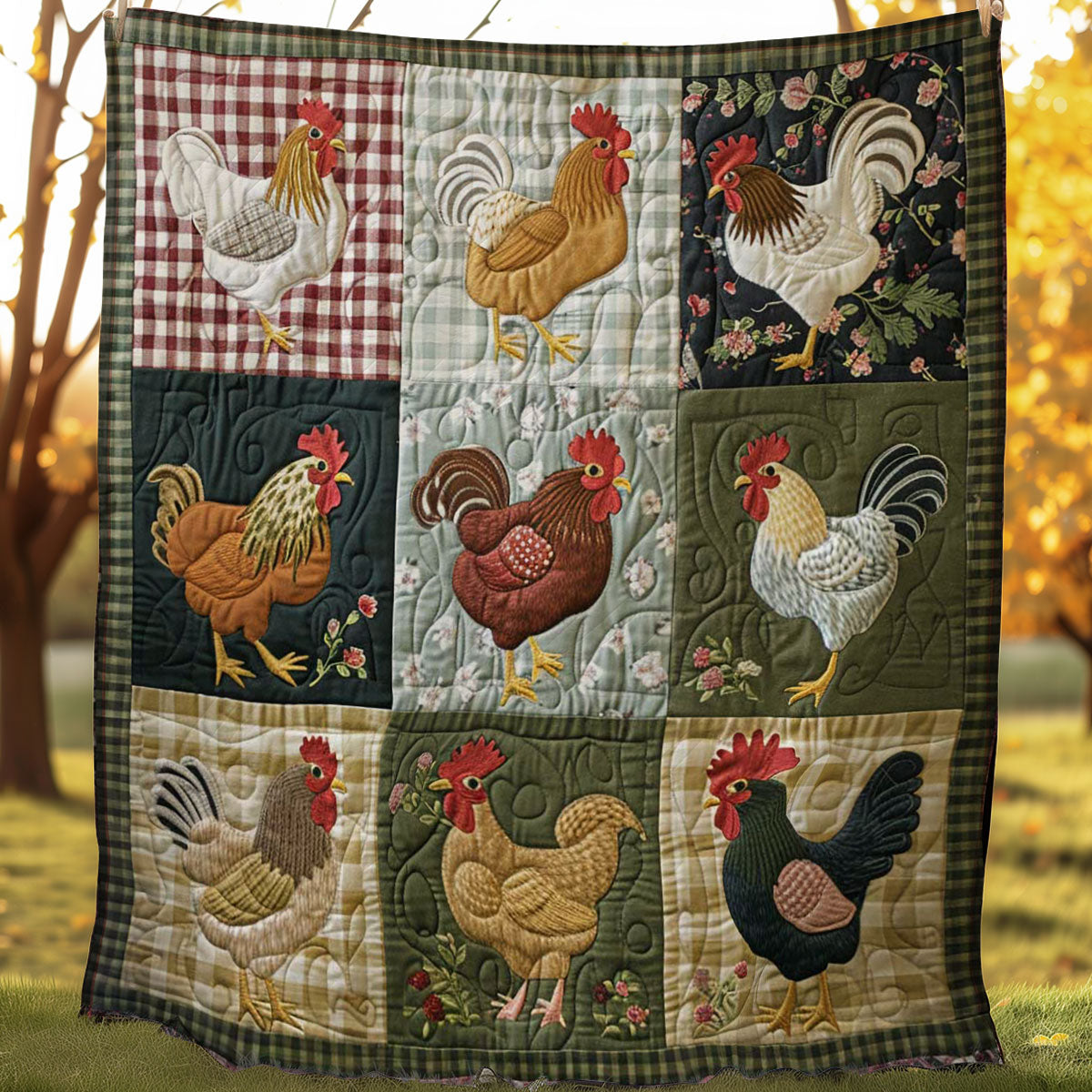 Chicken WJ2506004CL Quilt