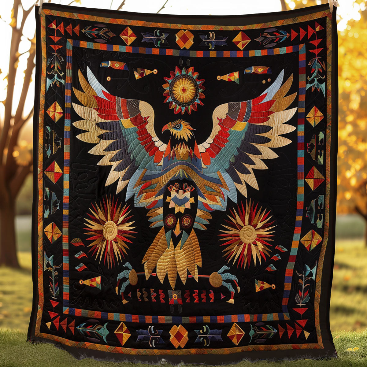 Eagle Native American WJ1106005CL Quilt