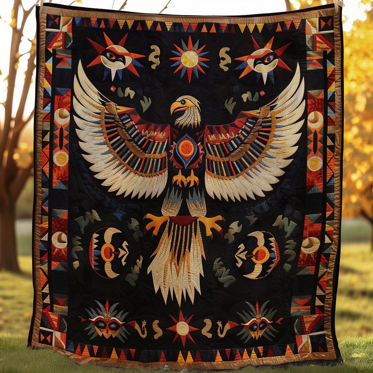 Eagle Native American WJ1206002CL Quilt