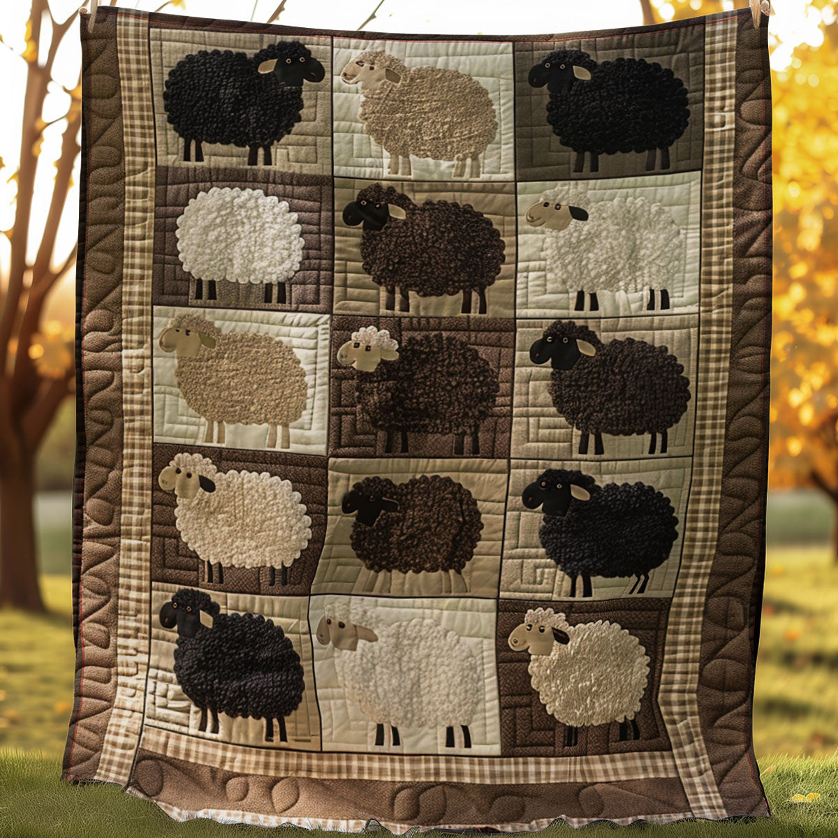 Sheep WJ1006013CL Quilt