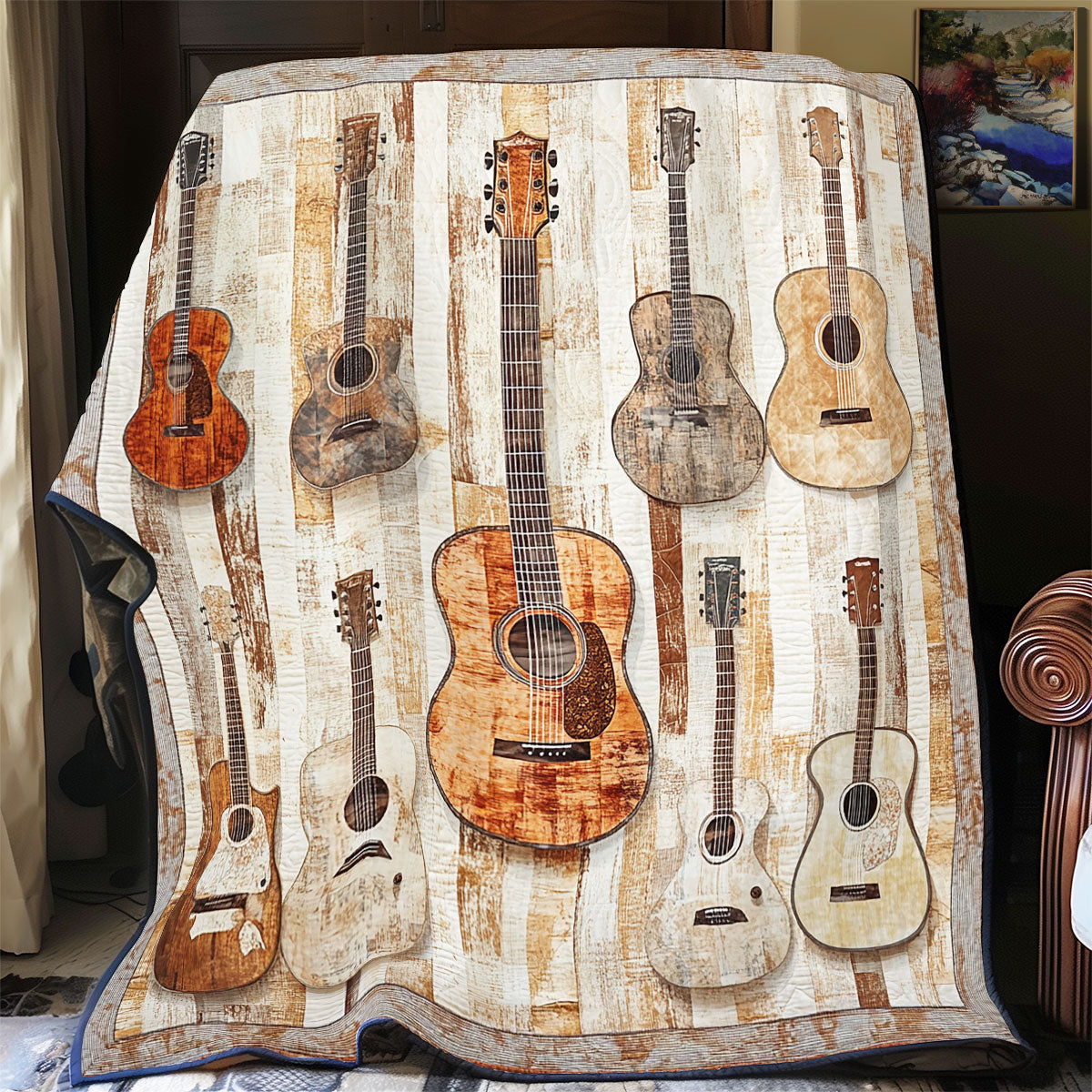 Vintage Guitar WU3112015CL Quilt