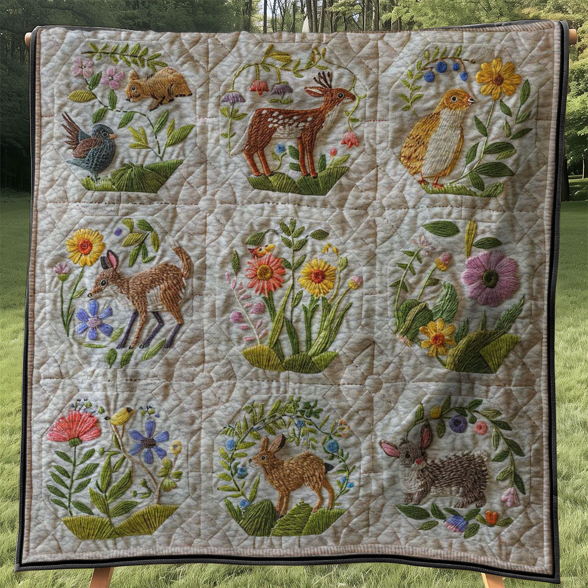 Animal WJ0308002CL Quilt