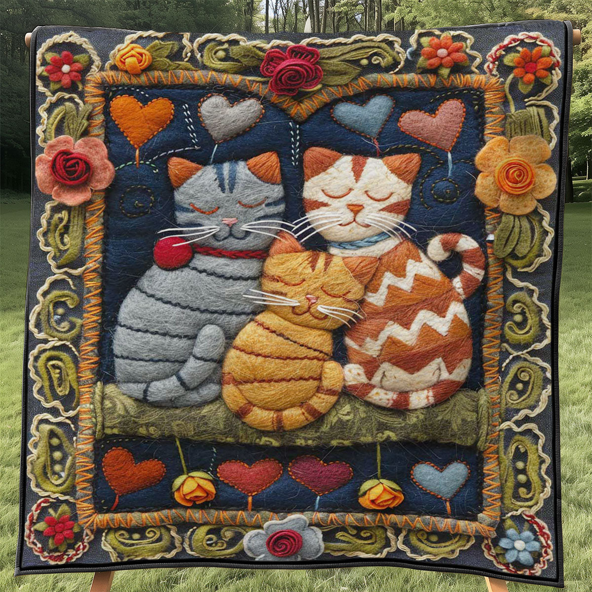 Cats WJ1008012CL Quilt