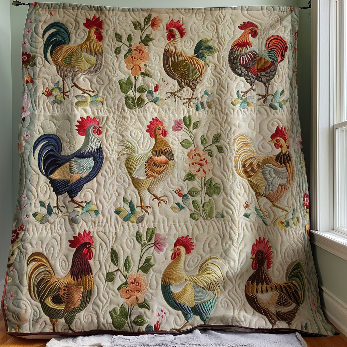 Chicken WJ2806004CL Quilt