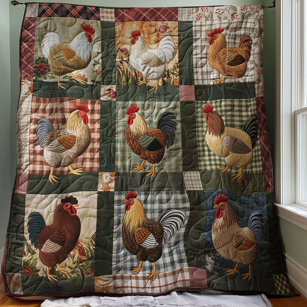 Chicken WJ2906007CL Quilt