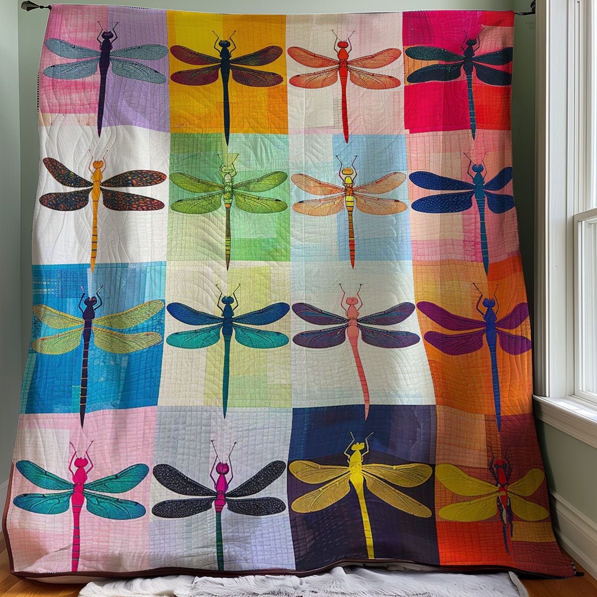 Dragonflies WJ0107008CL Quilt