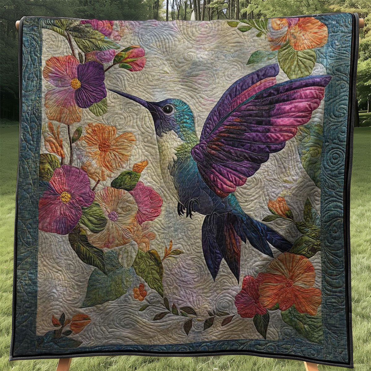 Hummingbird WJ0708017CL Quilt