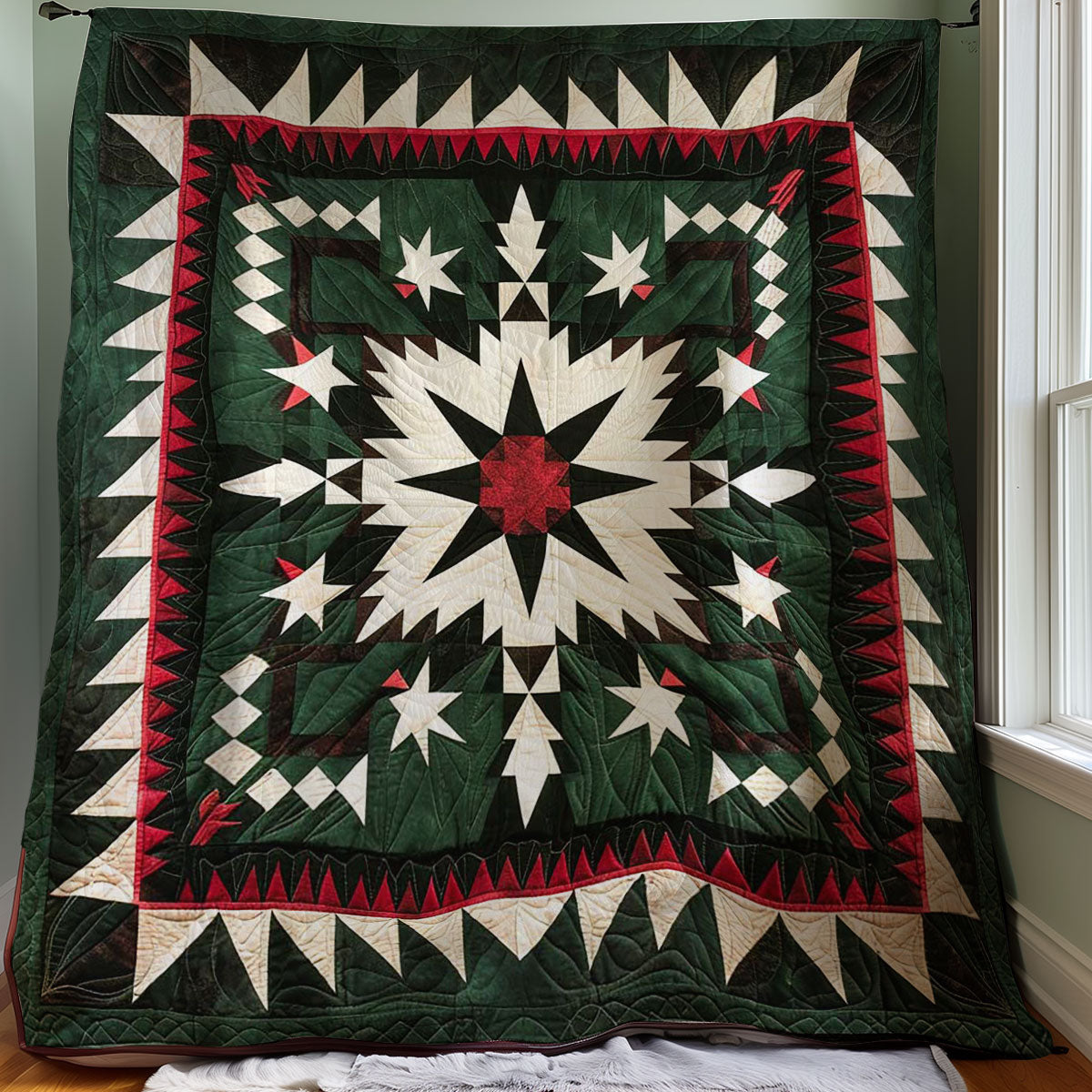 Native American Inspired Star WJ2806011CL Quilt