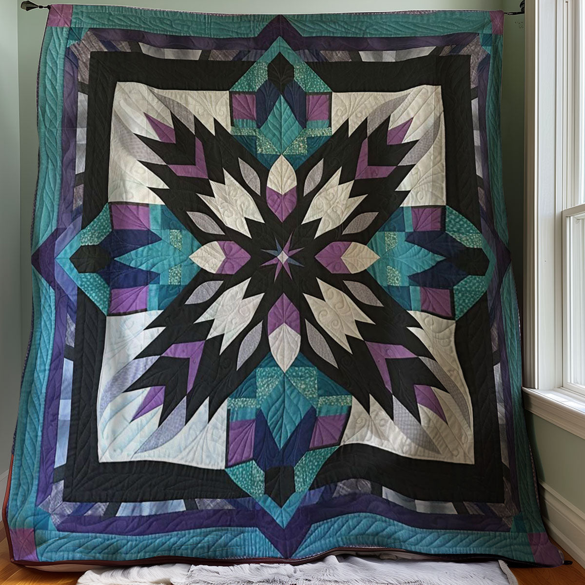 Native American Star WJ0207011CL Quilt