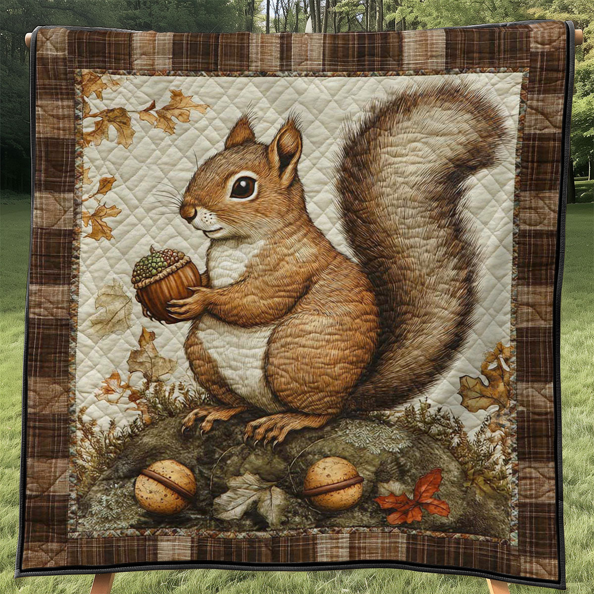 Squirrel WJ0808031CL Quilt