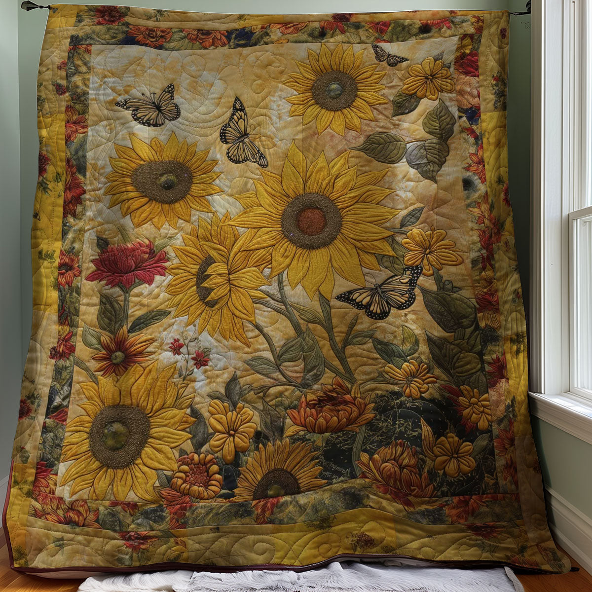 Sunflower WJ1806016CL Quilt
