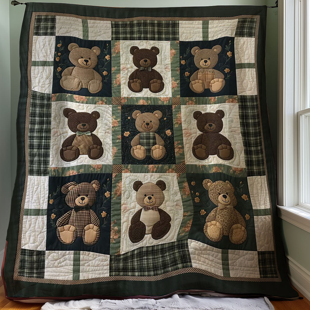 Teddy Bear WJ2806018CL Quilt