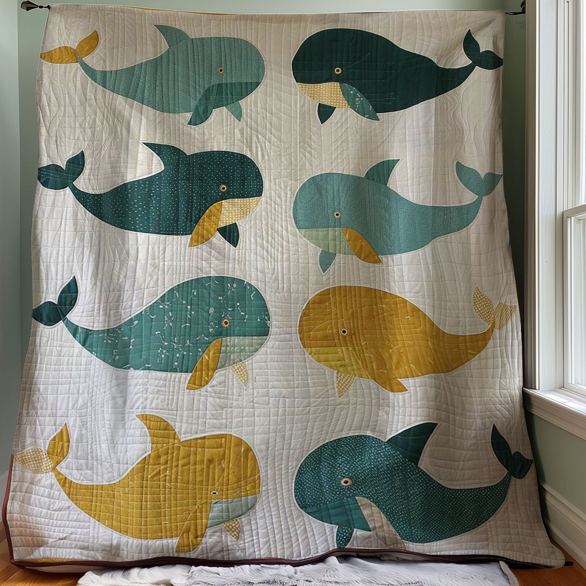 Whale WJ0107019CL Quilt