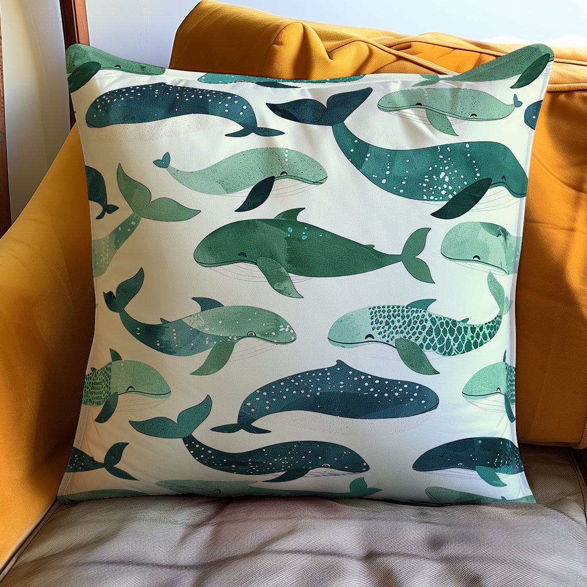 Whale WJ0207026CL Quilt Pillow Case