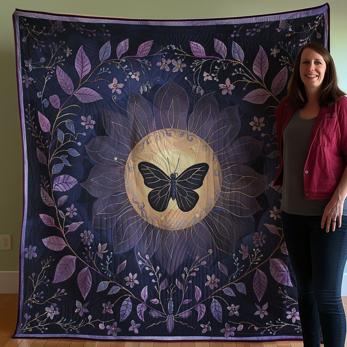 Butterfly WJ1307004CL Quilt