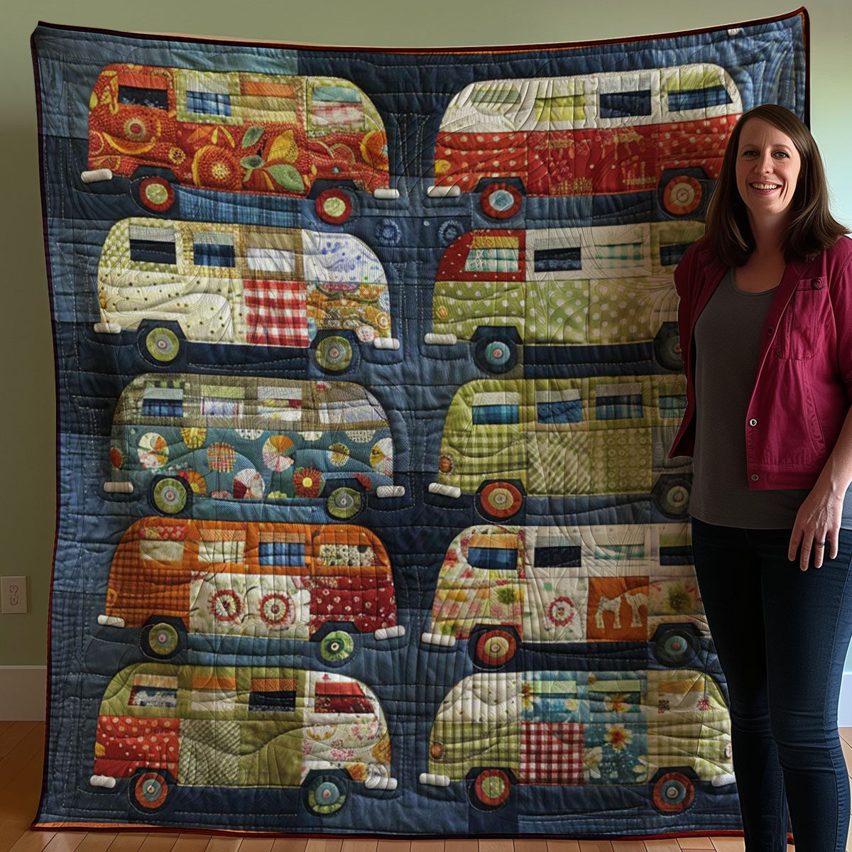 Camper Van WJ3007010CL Quilt