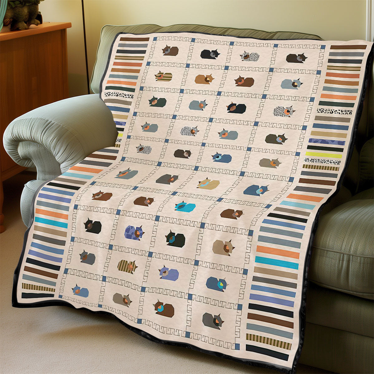 Cats WJ1907012WK Quilt