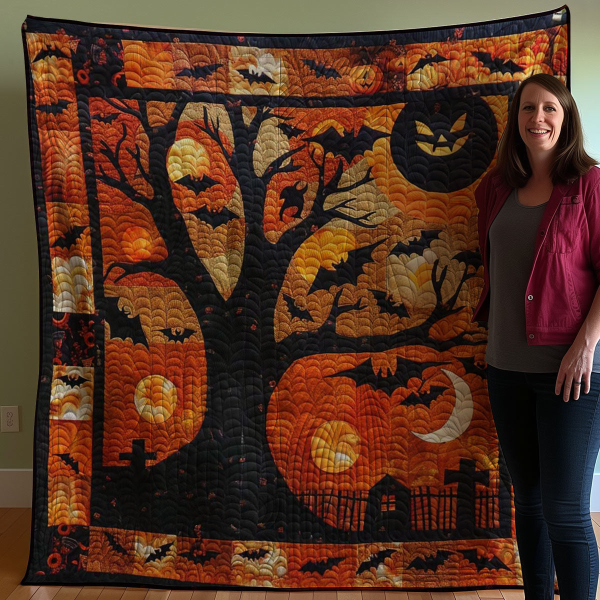 Halloween WJ0807015CL Quilt