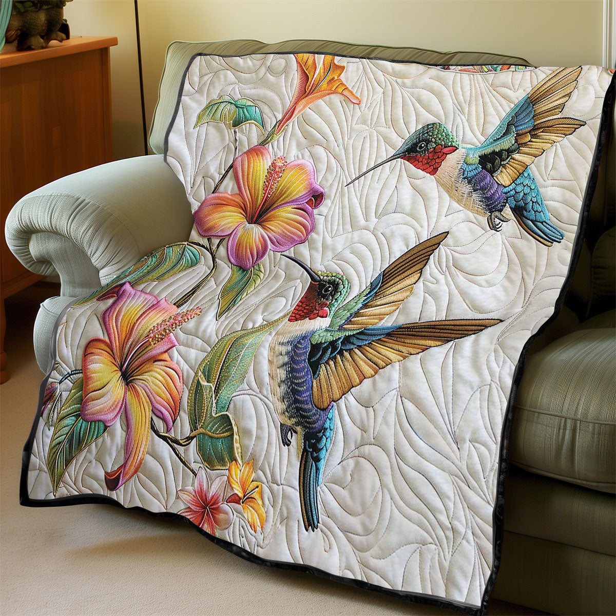Hummingbird WJ1907025CL Quilt