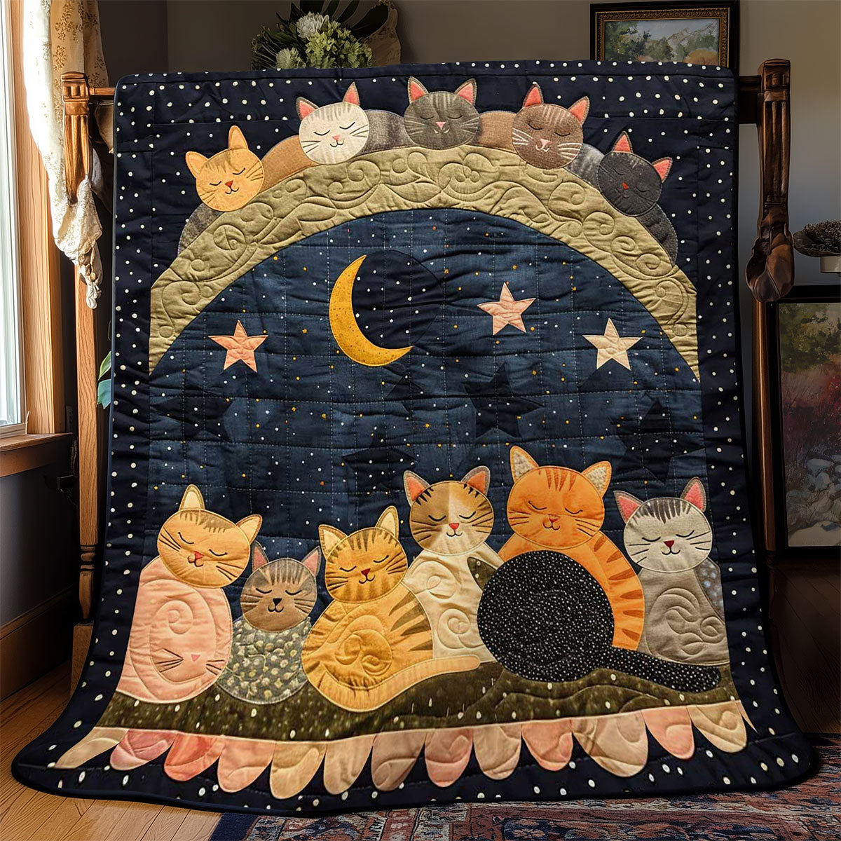 SleepingCat Over The Moon WJ0609028CL Quilt