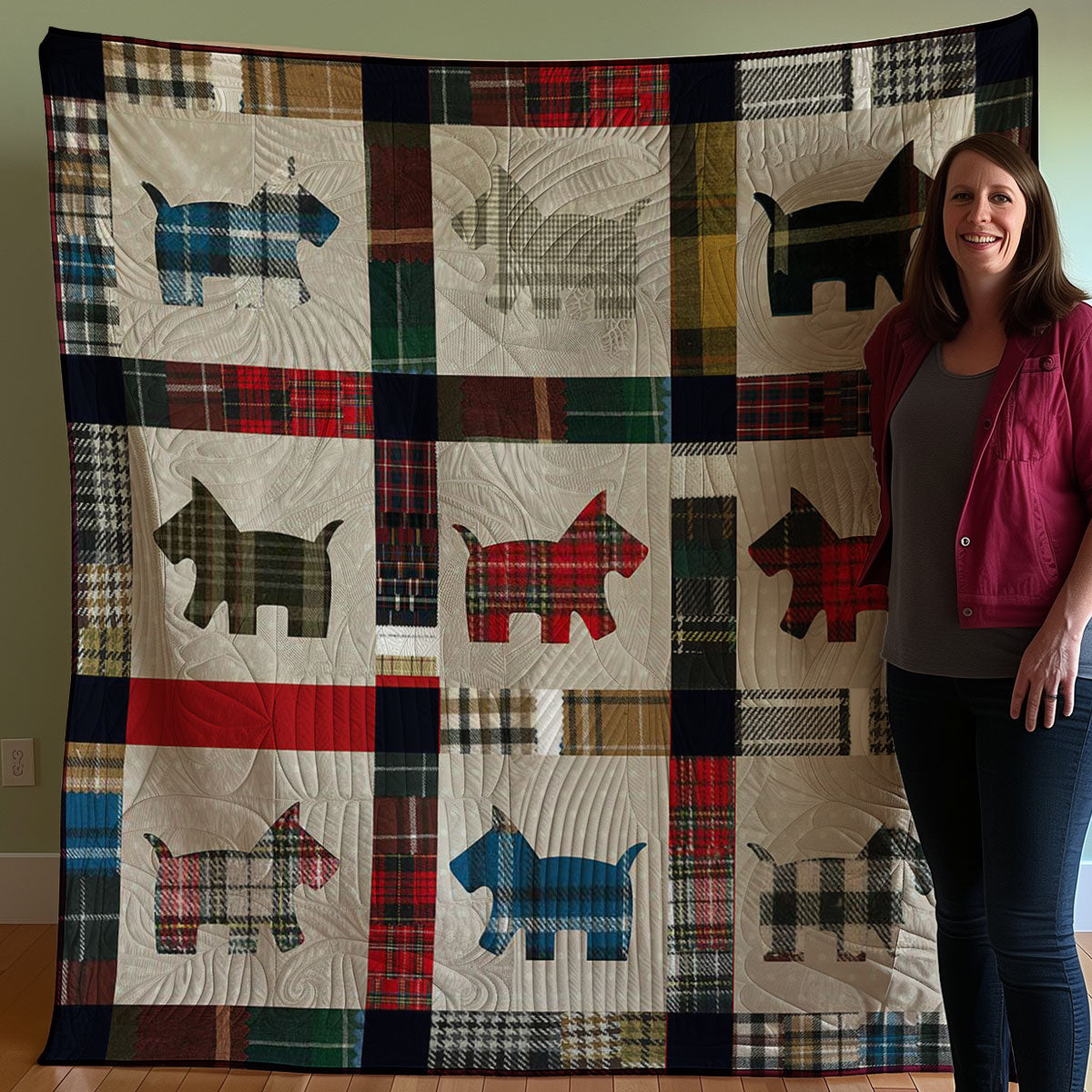 Cute Dachshund WJ2907023WL Quilt