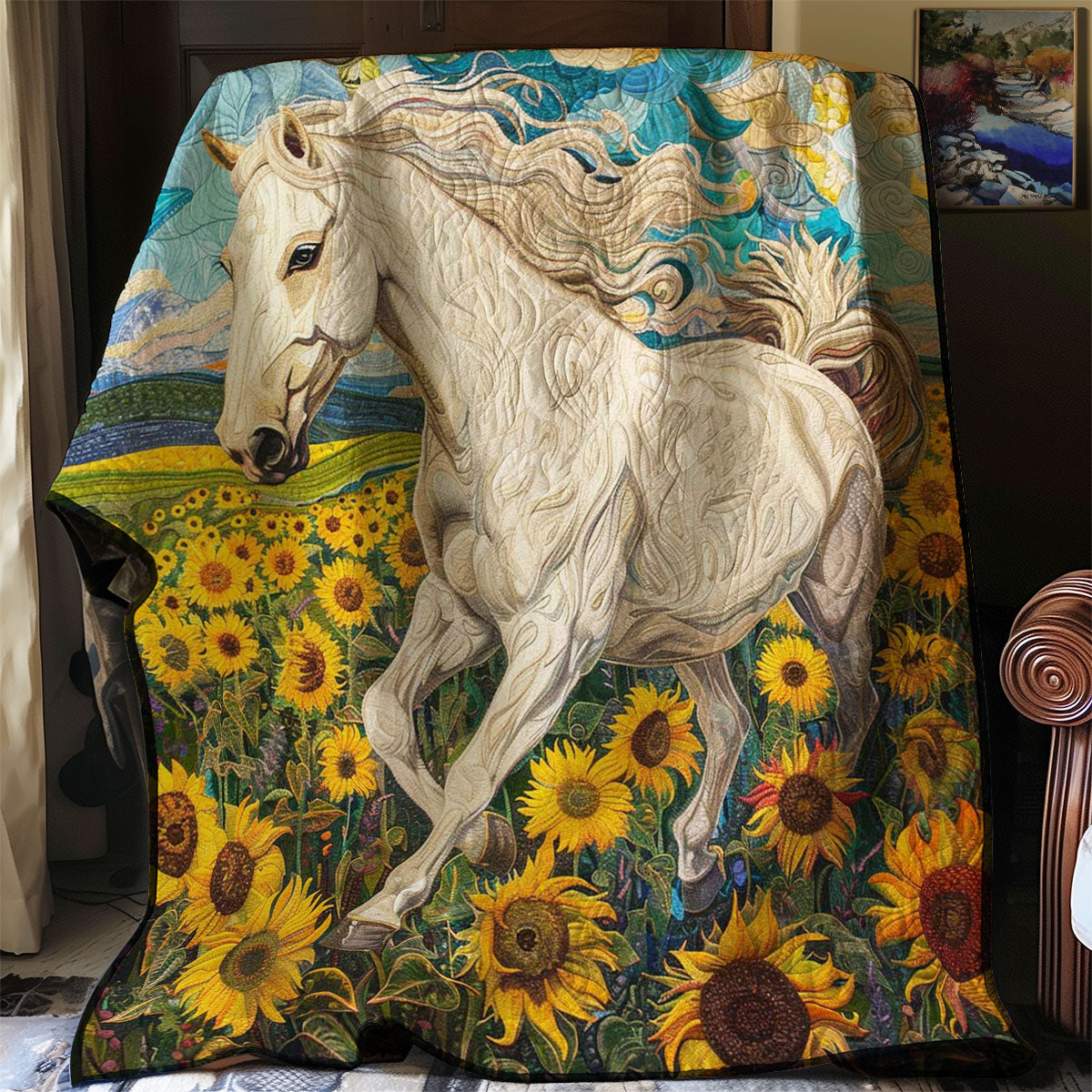 Running Horse WJ1009022CL Quilt