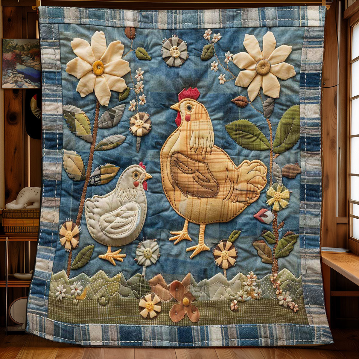 Chicken WJ2108004CL Quilt
