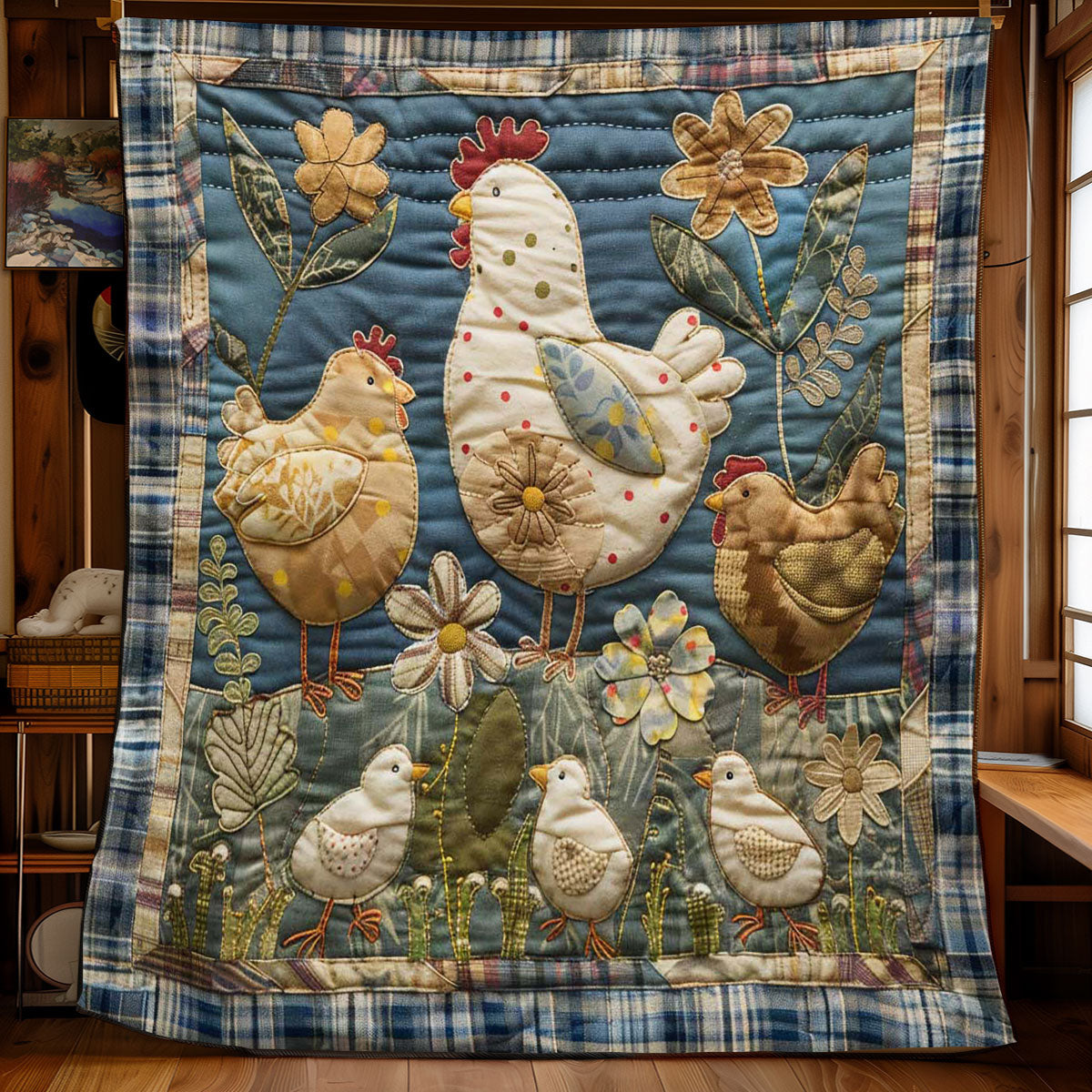 Chicken WJ2108007CL Quilt