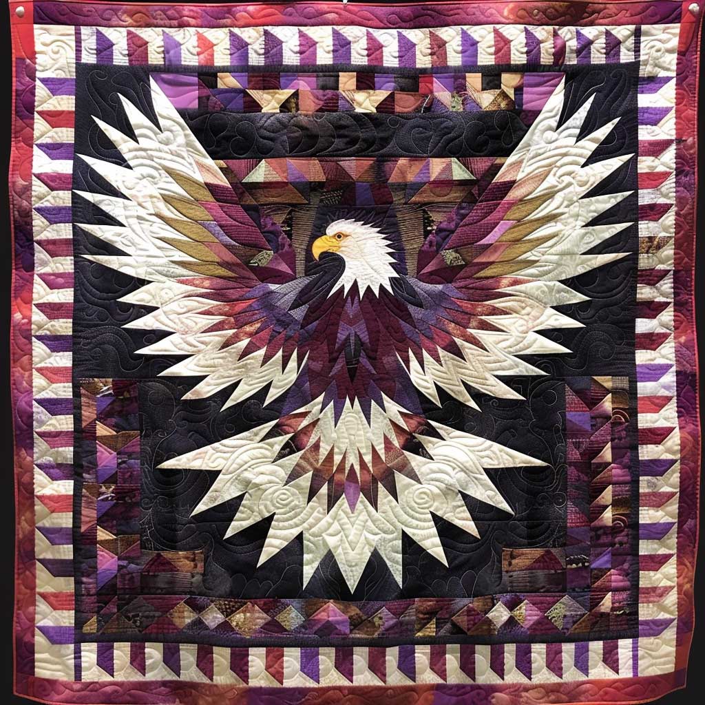 Native American Eagle XR0607012CL Quilt