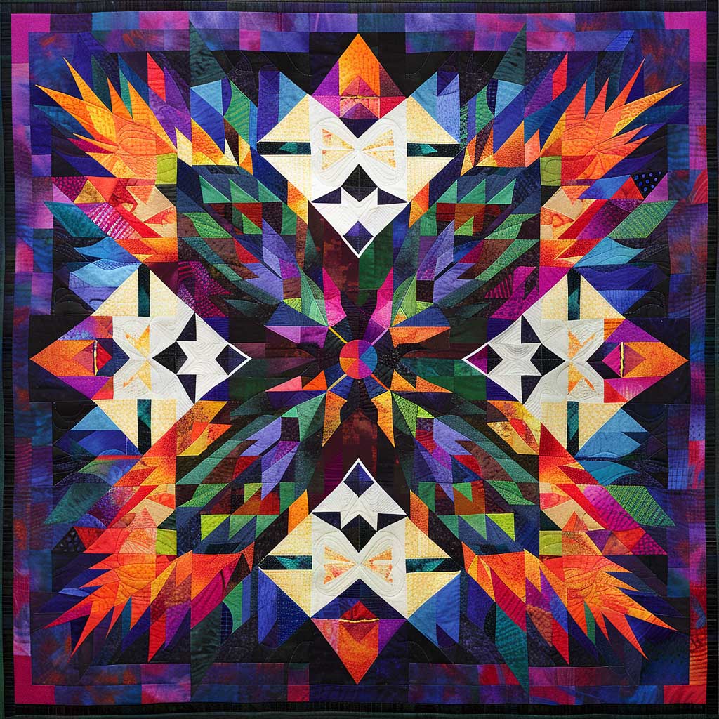 Native American XR0407007CL Quilt