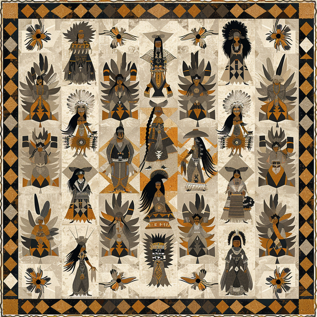 Native Women XR1106004CL Quilt
