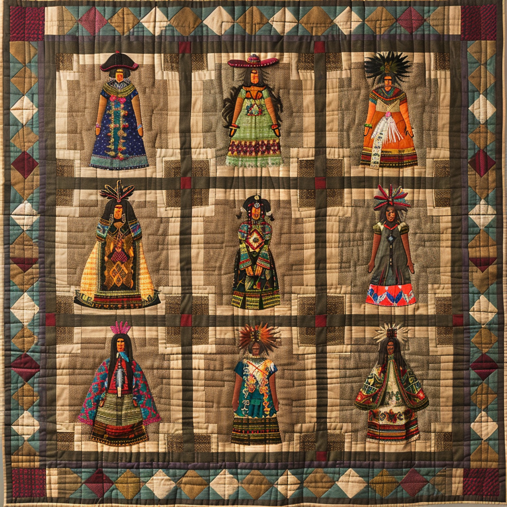 Native Women XR1106005CL Quilt