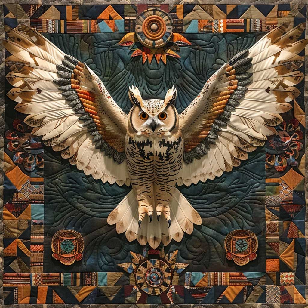 Owl Native XR220626CL Quilt