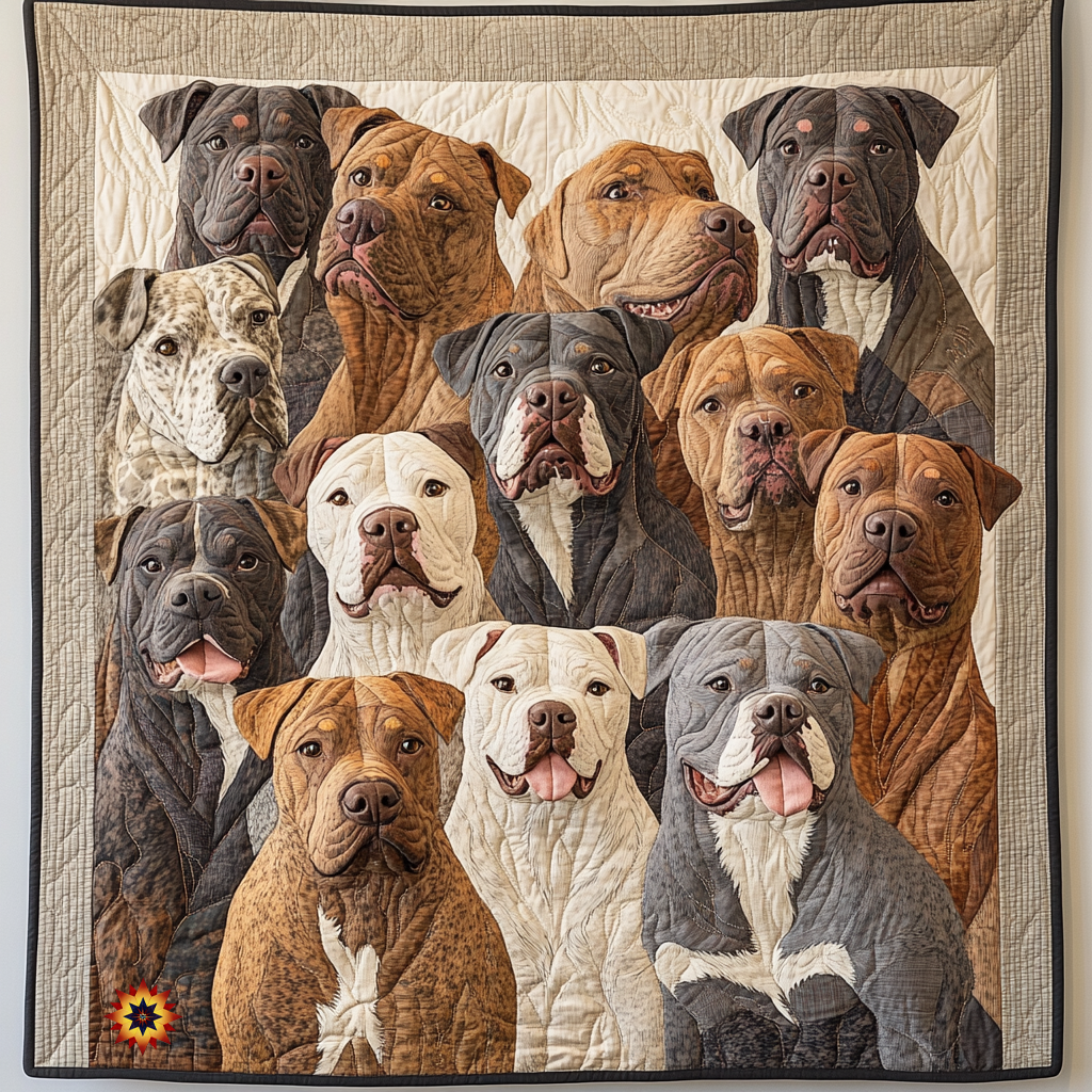 Pitbull Gang WU1612028CL Quilt