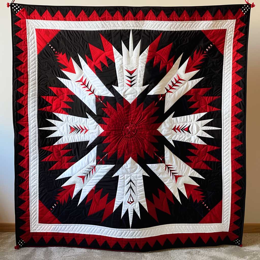 Red Native American XR1806008CL Quilt