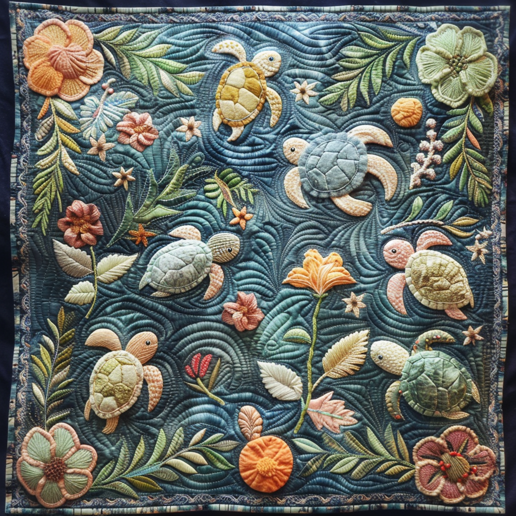 Turtle WJ0406018CL Quilt